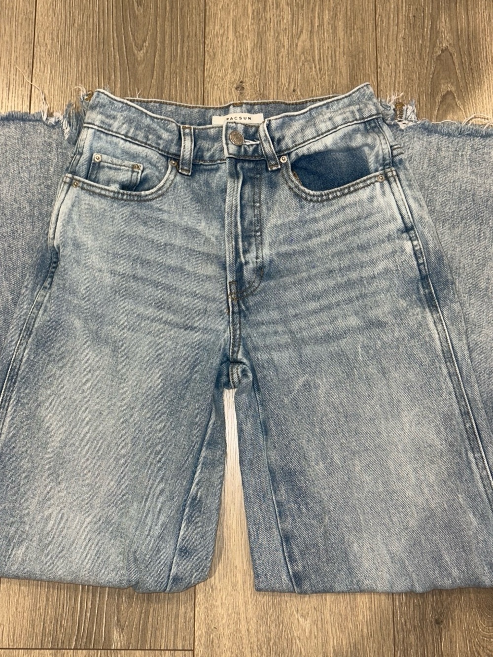 PacSun Light Wash Wide Leg Jeans